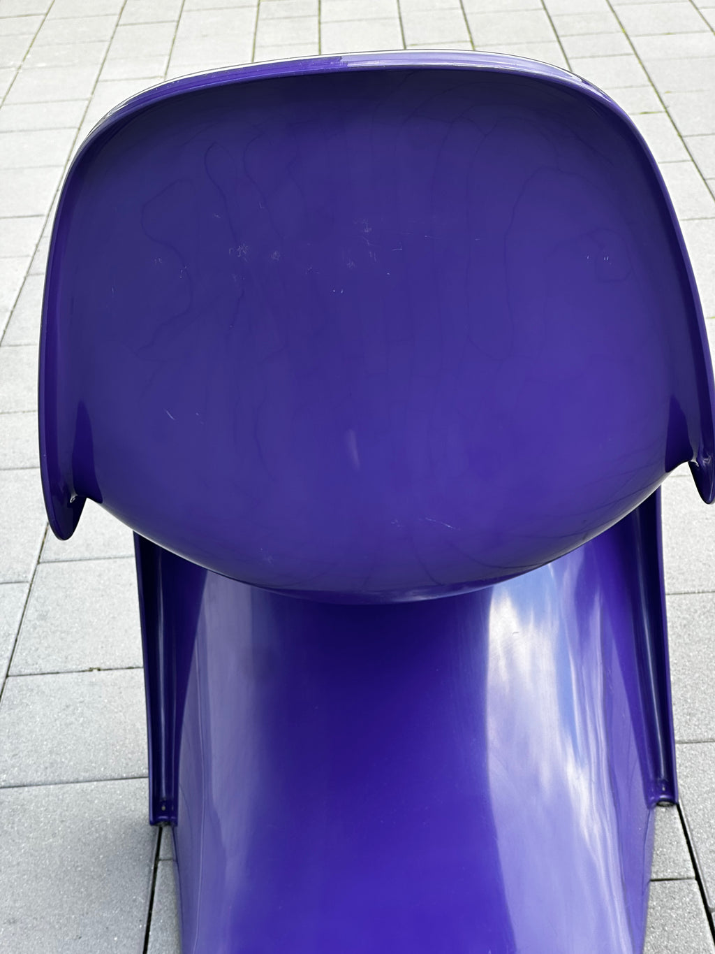Verner Panton Chair Lila – Herman Miller Fehlbaum 1971