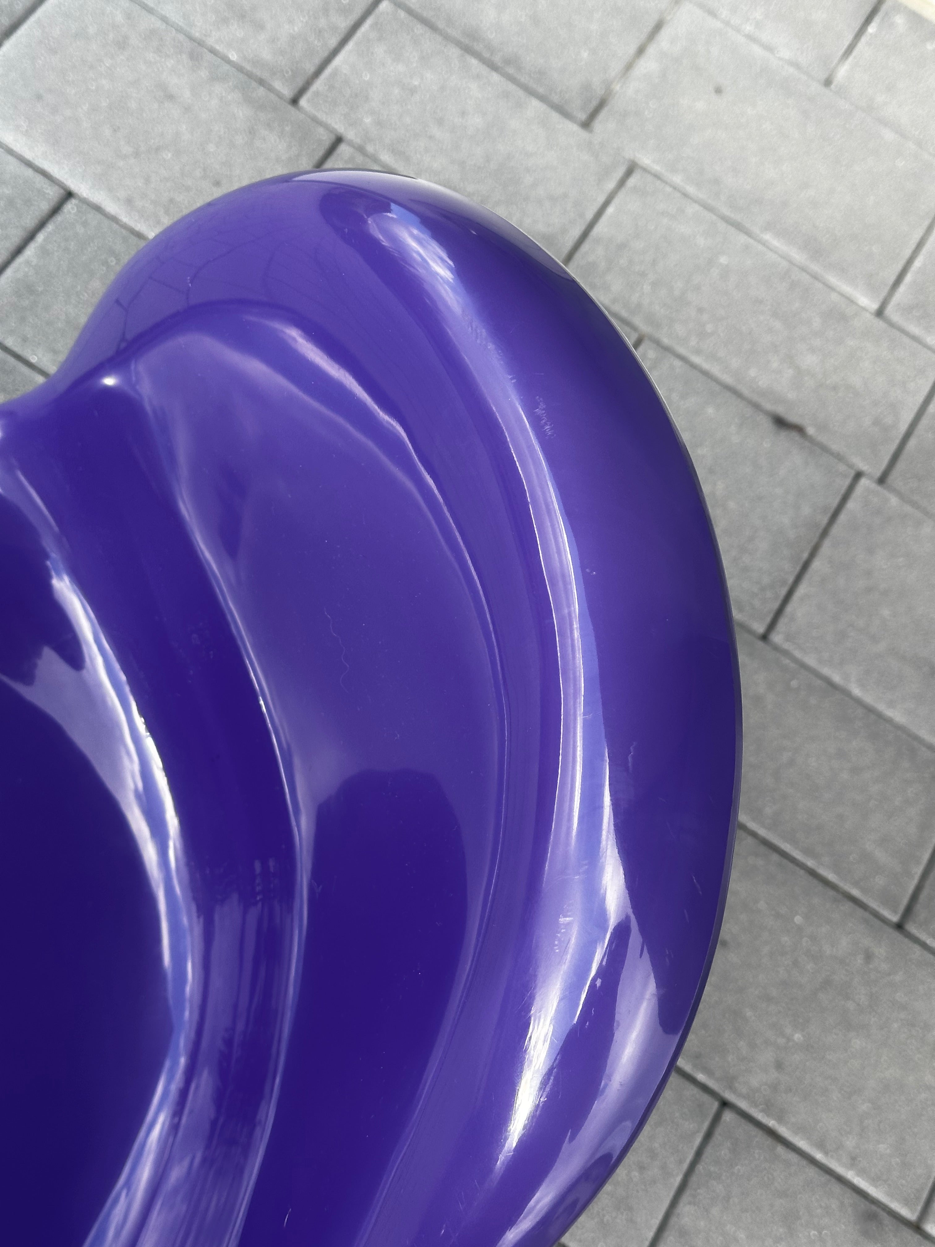 Verner Panton Chair Lila – Herman Miller Fehlbaum 1971